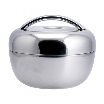 Apple-Shaped Stainless Steel Thermal Lunch Box