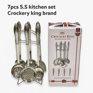 7 Pcs KITCHEN SET/STAINLESS STEEL /COOKING UTENSILS
