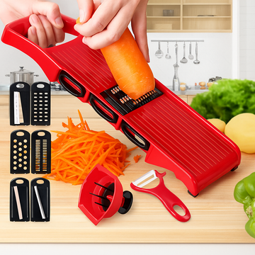 10-in-1 Multifunctional Vegetable Cutter & Mandoline Slicer Set