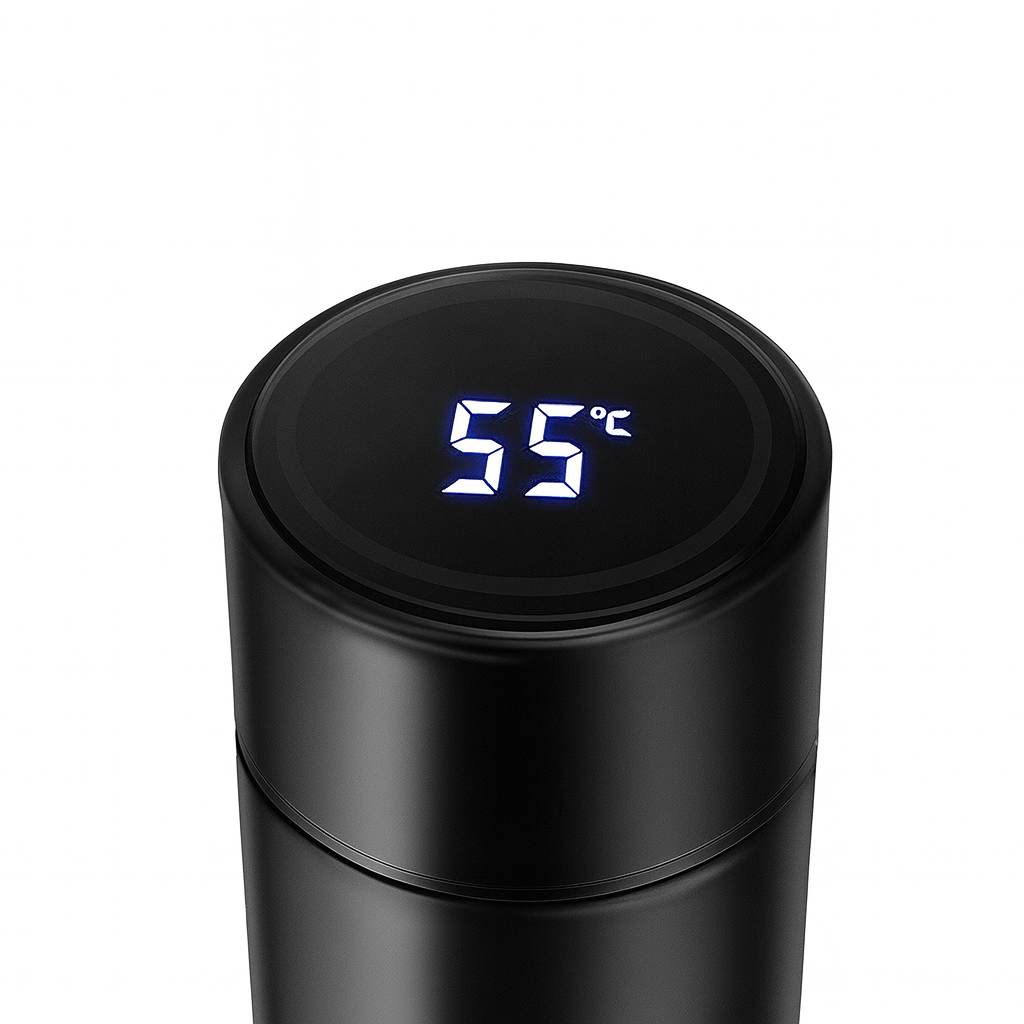 500ml Stainless Steel Smart Thermos – LED Temperature Display (multi color)