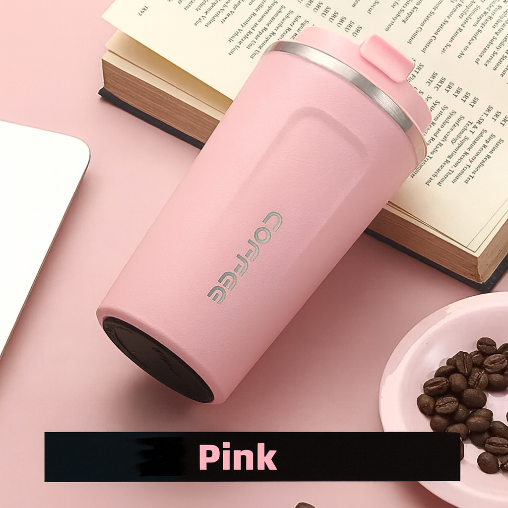 510ml Stainless Steel Insulated Coffee Mug – Hot & Cold (multi color)