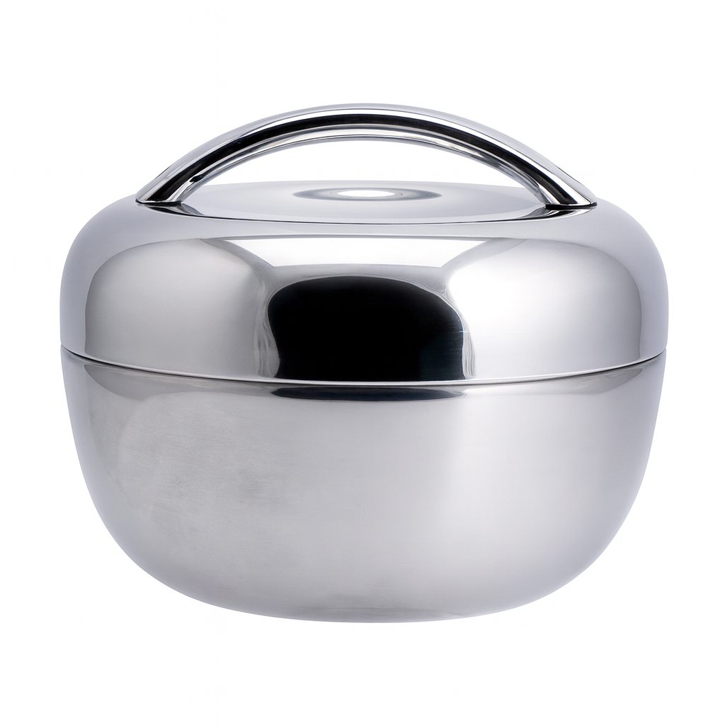 Apple-Shaped Stainless Steel Thermal Lunch Box