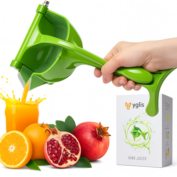 Plastic Hand Press Juicer – Lemon & Orange Squeezer