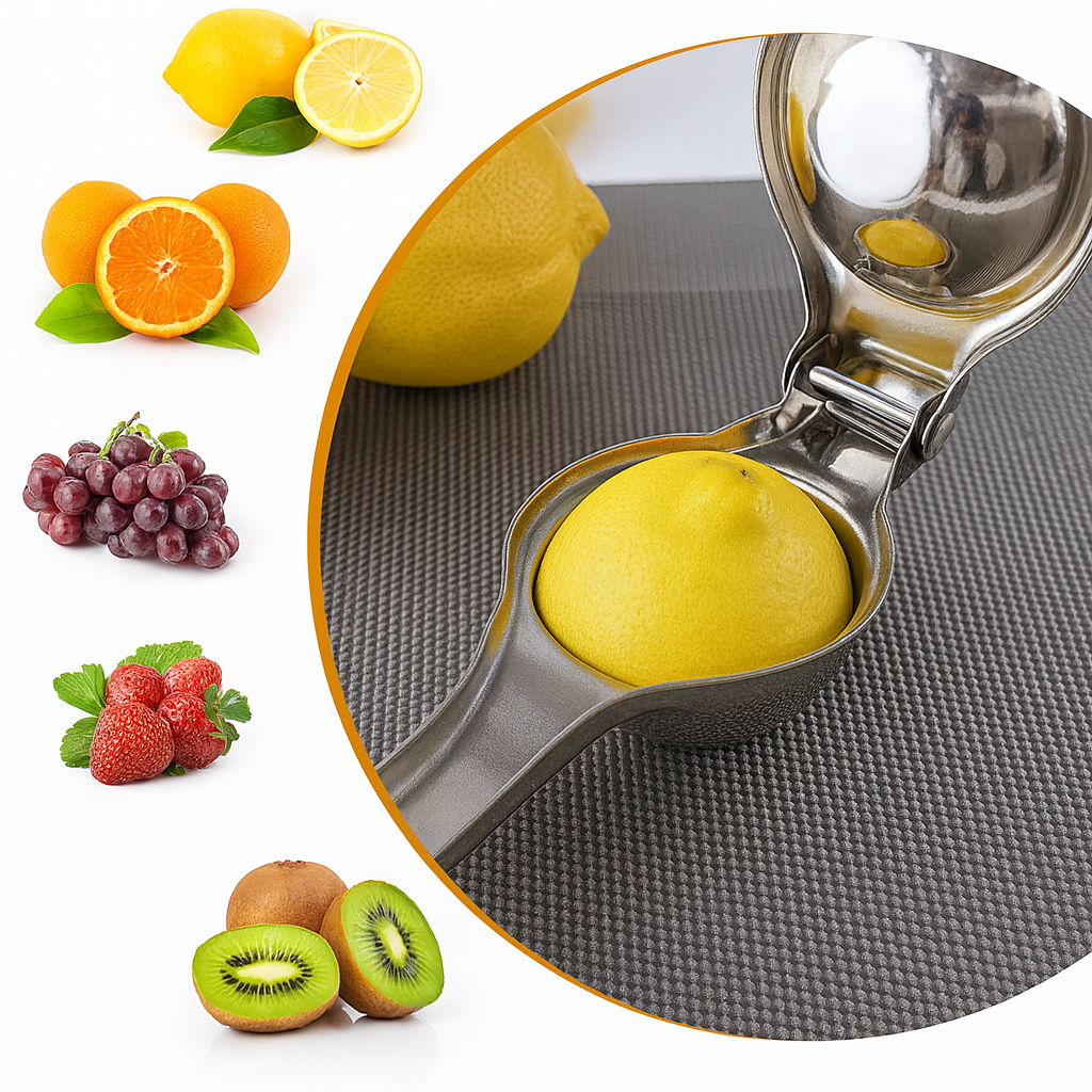 Stainless Steel Lemon & Lime Squeezer – Heavy-Duty Citrus Press