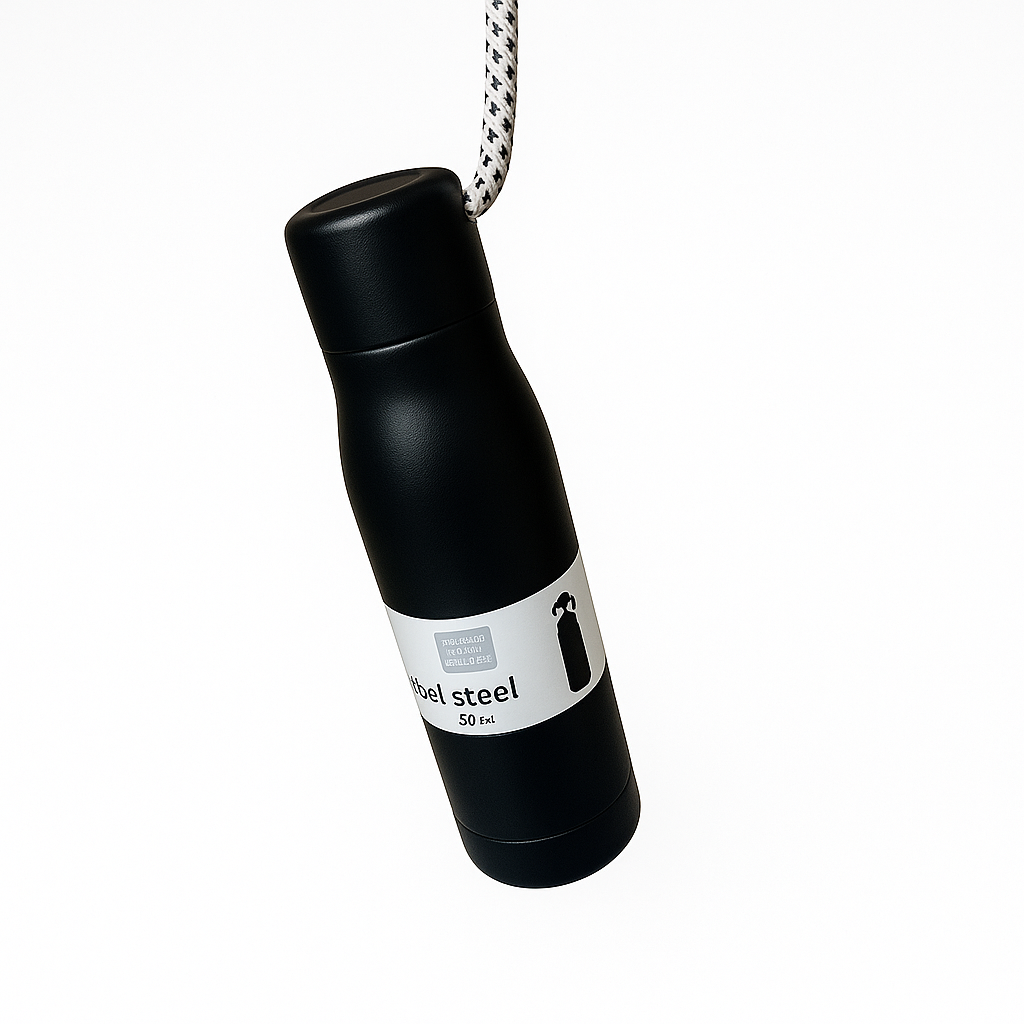 🖤 Midnight Grip Stainless Steel Tumbler