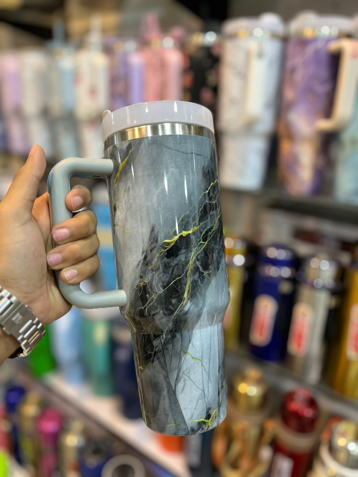 Marble Design 40 Oz tumbler